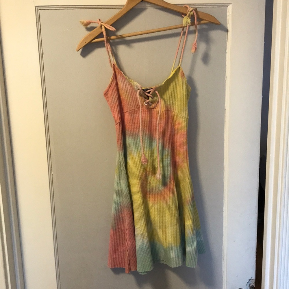 Current Mood tye dye dress